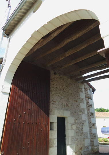 Entrée du Logis du Jacquelin